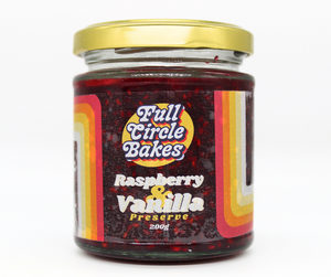 Raspberry + Vanilla Preserve (200g)