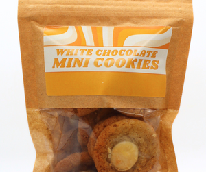 White Chocolate Mini Cookie Dipping Pouch